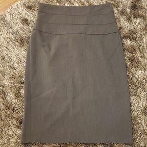 Venus Pencil Skirt Gray
